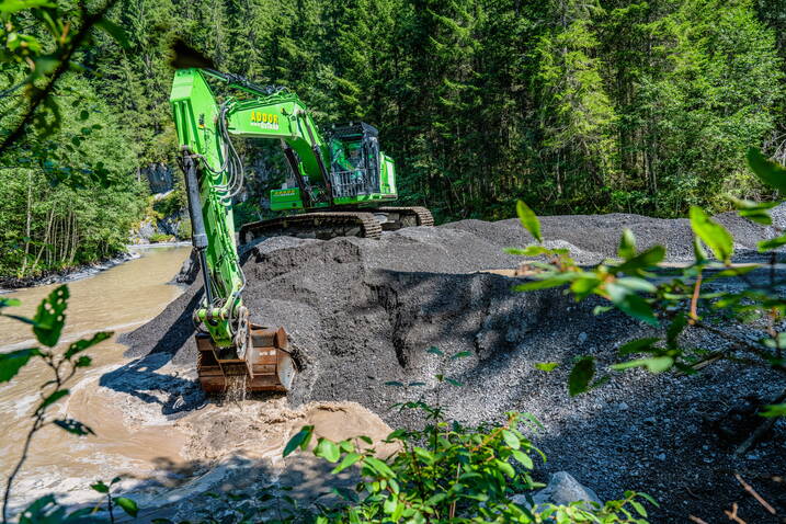 Steinbrueche und Kiesdepots - Addor AG Gstaad